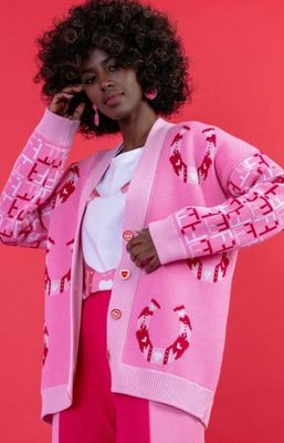 Sweter damski w sportowym stylu Fobya ze sklepu: intimiti.pl w kategorii: Swetry damskie - zdjęcie 3B4B001-93A-4736_216531