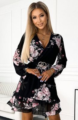 Sukienka casual na wiosnę Numoco ze sklepu: intimiti.pl w kategorii: Sukienki - zdjęcie 3B4B001-93A-4736_218035