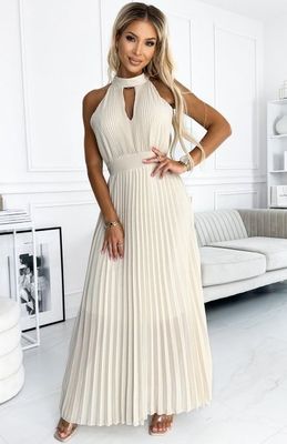 Sukienka elegancka na wiosnę Numoco ze sklepu: intimiti.pl w kategorii: Sukienki - zdjęcie 3B4B001-93A-4736_220961