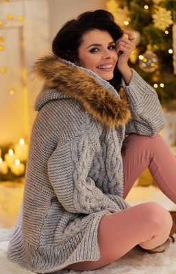 Sweter damski AWAMA ze sklepu: intimiti.pl w kategorii: Swetry damskie - zdjęcie 3B4B001-93A-4736_221027