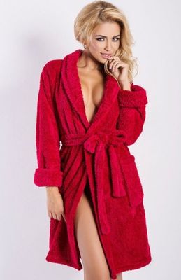 Szlafrok damski casualowy DKAREN ze sklepu: intimiti.pl w kategorii: Szlafroki damskie - zdjęcie 3B4B001-93A-4736_22275