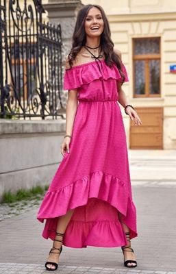 Sukienka casual asymetryczna Roco ze sklepu: intimiti.pl w kategorii: Sukienki - zdjęcie 3B4B001-93A-4736_222886