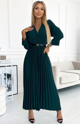 Sukienka elegancka na wiosnę Numoco ze sklepu: intimiti.pl w kategorii: Sukienki - zdjęcie 3B4B001-93A-4736_223165