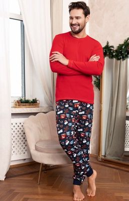 Piżama męska Italian Fashion ze sklepu: intimiti.pl w kategorii: Piżamy męskie - zdjęcie 3B4B001-93A-4736_226028