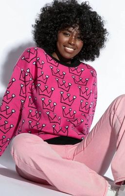 Sweter damski casual Fobya ze sklepu: intimiti.pl w kategorii: Swetry damskie - zdjęcie 3B4B001-93A-4736_228414