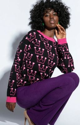 Sweter damski casual Fobya ze sklepu: intimiti.pl w kategorii: Swetry damskie - zdjęcie 3B4B001-93A-4736_228415