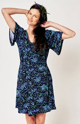 Szlafrok damski casual Key ze sklepu: intimiti.pl w kategorii: Szlafroki damskie - zdjęcie 3B4B001-93A-4736_229141