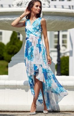 Roco - Sukienka asymetryczna ze sklepu: intimiti.pl w kategorii: Sukienki - zdjęcie 3B4B001-93A-4736_230747