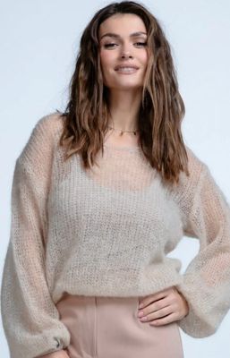 Sweter damski na zimę Fobya ze sklepu: intimiti.pl w kategorii: Swetry damskie - zdjęcie 3B4B001-93A-4736_231720