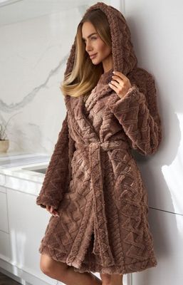 L&amp;amp;L - Szlafrok damski casual ze sklepu: intimiti.pl w kategorii: Szlafroki damskie - zdjęcie 3B4B001-93A-4736_236921