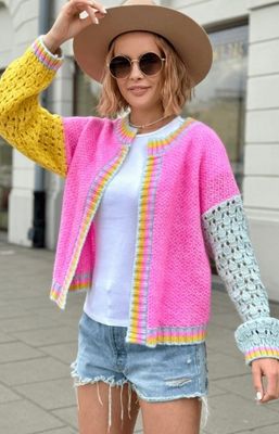Sweter damski casual Sploty ze sklepu: intimiti.pl w kategorii: Swetry damskie - zdjęcie 3B4B001-93A-4736_237987