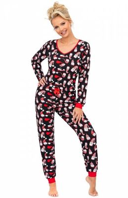 Piżama casual w nadruki Donna ze sklepu: intimiti.pl w kategorii: Piżamy damskie - zdjęcie 3B4B001-93A-4736_238324