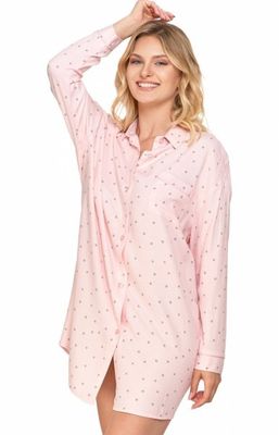 Moraj - Koszula nocna casual z nadrukami ze sklepu: intimiti.pl w kategorii: Koszule nocne - zdjęcie 3B4B001-93A-4736_239191
