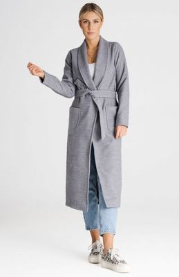 Płaszcz damski casual Figl ze sklepu: intimiti.pl w kategorii: Płaszcze damskie - zdjęcie 3B4B001-93A-4736_240821