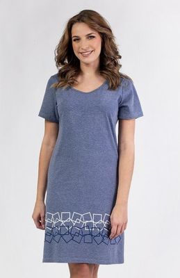 Regina - Koszula nocna z nadrukami ze sklepu: intimiti.pl w kategorii: Koszule nocne - zdjęcie 3B4B001-93A-4736_242146