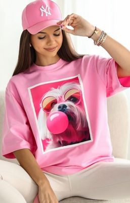 Bluzka damska na wiosnę młodzieżowa Lara Fashion ze sklepu: intimiti.pl w kategorii: Bluzki damskie - zdjęcie 3B4B001-93A-4736_243221