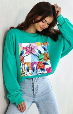 Lara Fashion - Bluza damska młodzieżowa ze sklepu: intimiti.pl w kategorii: Bluzy damskie - zdjęcie 3B4B001-93A-4736_243238