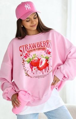 Bluza damska w stylu młodzieżowym jesienna Lara Fashion ze sklepu: intimiti.pl w kategorii: Bluzy damskie - zdjęcie 3B4B001-93A-4736_243272