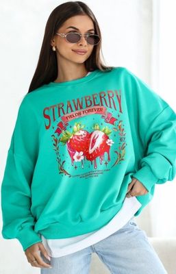 Bluza damska młodzieżowa Lara Fashion ze sklepu: intimiti.pl w kategorii: Bluzy damskie - zdjęcie 3B4B001-93A-4736_243273