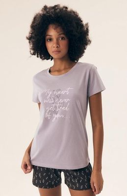 Piżama z nadrukami casual Henderson Ladies ze sklepu: intimiti.pl w kategorii: Piżamy damskie - zdjęcie 3B4B001-93A-4736_243473