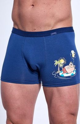 Majtki męskie casual z nadrukami Cornette ze sklepu: intimiti.pl w kategorii: Majtki męskie - zdjęcie 3B4B001-93A-4736_243630