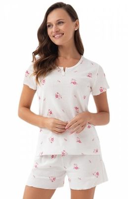 Piżama w kwiaty casual Luna ze sklepu: intimiti.pl w kategorii: Piżamy damskie - zdjęcie 3B4B001-93A-4736_244000