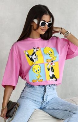 Lara Fashion - Bluzka damska na wiosnę ze sklepu: intimiti.pl w kategorii: Bluzki damskie - zdjęcie 3B4B001-93A-4736_244248