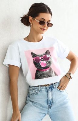 Lara Fashion - Bluzka damska wiosenna ze sklepu: intimiti.pl w kategorii: Bluzki damskie - zdjęcie 3B4B001-93A-4736_244539