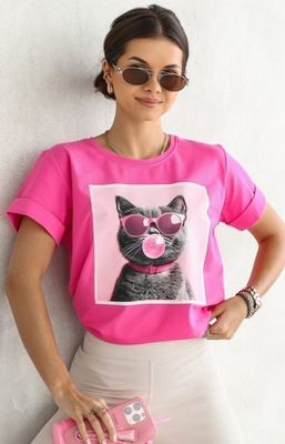 Bluzka damska na wiosnę Lara Fashion ze sklepu: intimiti.pl w kategorii: Bluzki damskie - zdjęcie 3B4B001-93A-4736_244542