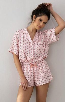 Piżama w kwiaty casual Sensis ze sklepu: intimiti.pl w kategorii: Piżamy damskie - zdjęcie 3B4B001-93A-4736_246287