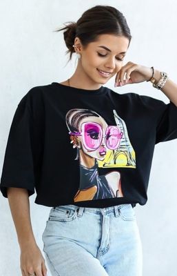 Bluzka damska młodzieżowa Lara Fashion ze sklepu: intimiti.pl w kategorii: Bluzki damskie - zdjęcie 3B4B001-93A-4736_246395