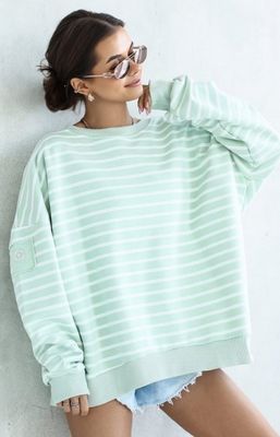 Lara Fashion - Bluza damska casual na wiosnę ze sklepu: intimiti.pl w kategorii: Bluzy damskie - zdjęcie 3B4B001-93A-4736_246557