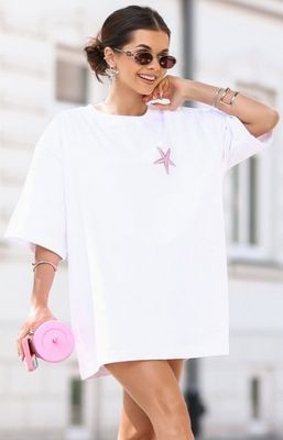Bluzka damska casual wiosenna Lara Fashion ze sklepu: intimiti.pl w kategorii: Bluzki damskie - zdjęcie 3B4B001-93A-4736_247647