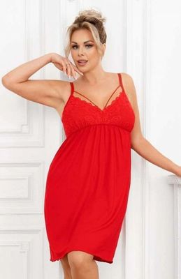 Donna - Koszula nocna z koronką ze sklepu: intimiti.pl w kategorii: Koszule nocne - zdjęcie 3B4B001-93A-4736_248417