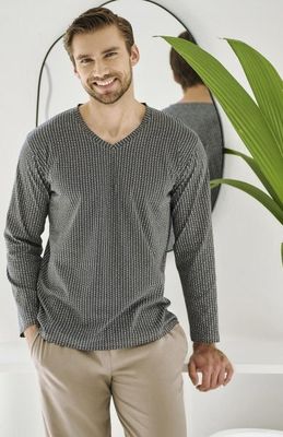 Piżama męska Taro ze sklepu: intimiti.pl w kategorii: Piżamy męskie - zdjęcie 3B4B001-93A-4736_248698