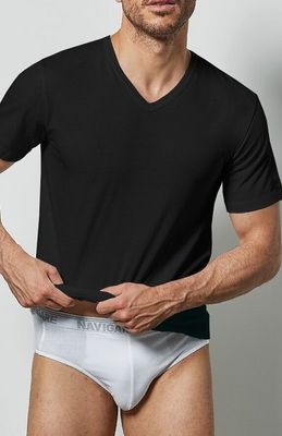 navigare - T-shirt męski casual ze sklepu: intimiti.pl w kategorii: T-shirty męskie - zdjęcie 3B4B001-93A-4736_248716