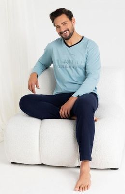 Piżama męska Regina ze sklepu: intimiti.pl w kategorii: Piżamy męskie - zdjęcie 3B4B001-93A-4736_248849