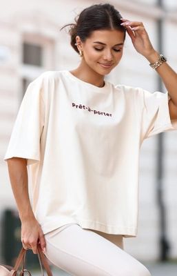Lara Fashion - Bluzka damska młodzieżowa ze sklepu: intimiti.pl w kategorii: Bluzki damskie - zdjęcie 3B4B001-93A-4736_249506