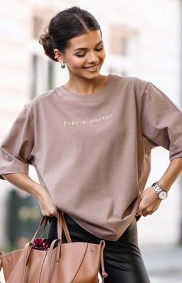 Lara Fashion - Bluzka damska casual ze sklepu: intimiti.pl w kategorii: Bluzki damskie - zdjęcie 3B4B001-93A-4736_249510