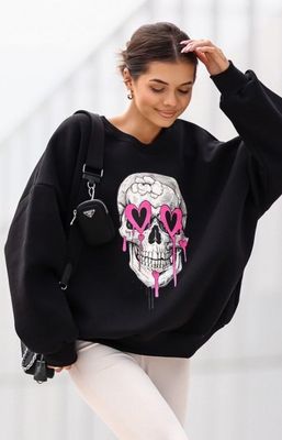 Bluza damska jesienna Lara Fashion ze sklepu: intimiti.pl w kategorii: Bluzy damskie - zdjęcie 3B4B001-93A-4736_249573