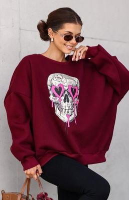 Bluza damska młodzieżowa Lara Fashion ze sklepu: intimiti.pl w kategorii: Bluzy damskie - zdjęcie 3B4B001-93A-4736_249576
