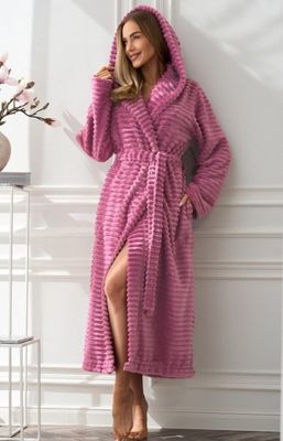 Szlafrok damski casual L&amp;amp;L ze sklepu: intimiti.pl w kategorii: Szlafroki damskie - zdjęcie 3B4B001-93A-4736_250000