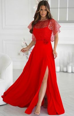 Sukienka elegancka Bicotone ze sklepu: intimiti.pl w kategorii: Sukienki - zdjęcie 3B4B001-93A-4736_250762