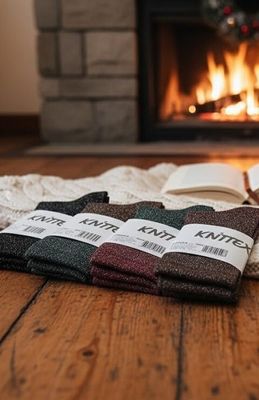 Skarpetki damskie w paski Knittex ze sklepu: intimiti.pl w kategorii: Skarpetki damskie - zdjęcie 3B4B001-93A-4736_252538