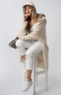 Sweter damski casual Setin ze sklepu: intimiti.pl w kategorii: Swetry damskie - zdjęcie 3B4B001-93A-4736_252915