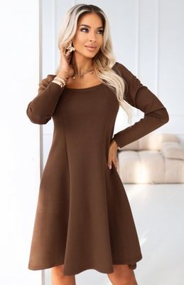 Sukienka trapezowa casual Numoco ze sklepu: intimiti.pl w kategorii: Sukienki - zdjęcie 3B4B001-93A-4736_253161