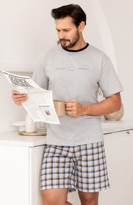 Piżama męska Regina ze sklepu: intimiti.pl w kategorii: Piżamy męskie - zdjęcie 3B4B001-93A-4736_253487