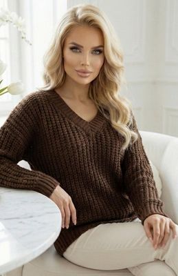 Sweter damski Numoco ze sklepu: intimiti.pl w kategorii: Swetry damskie - zdjęcie 3B4B001-93A-4736_253690
