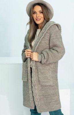 Sweter damski casual na zimę Setin ze sklepu: intimiti.pl w kategorii: Swetry damskie - zdjęcie 3B4B001-93A-4736_254132