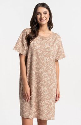 Koszula nocna casual w nadruki Moraj ze sklepu: intimiti.pl w kategorii: Koszule nocne - zdjęcie 3B4B001-93A-4736_255362